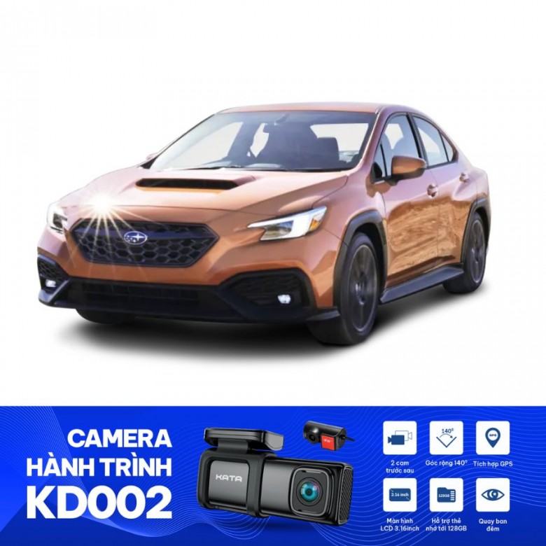 Camera Hành Trình Cho Xe Subaru WRX 2022 Tại Hà Nội
